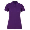 thumbnail image 1 of Asquith & Fox Womens Short Sleeve Performance Blend Polo Shirt, 1 of 3