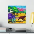 thumbnail image 4 of Wagon in Fauvism - Canvas, 4 of 10