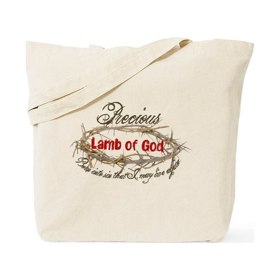 CafePress - Lamb Of God Tote Bag - Unisex Canvas Tote Bag, Beige, 1-Piece