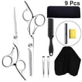 thumbnail image 2 of 9PCS Assorted Hairdressing Tools Hair Cutting Tools Hair Combs Clips Cape Kit Hair Salon Tools for Home Barber Shop, 2 of 5