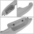 thumbnail image 2 of DNA Motoring ZTL-Y-0293 For 1995-2002 Chevy GMC C/K1500 2500 3500 Pickup Suburan Padded Front Door Armrest Gray, 2 of 7