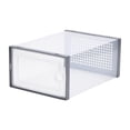 thumbnail image 1 of DJN Up to 30% Off Home Textile Storage Shoe Organizer Closet Fits Size 11 Plastic Stackable Sneaker Container Entrance Space Saving Shoe Rack Organized Instead Of Drawer Plastic GY2 One Size, 1 of 6