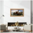 thumbnail image 5 of Washington Crossing The Delaware 1851 by Emanuel Leutze The World Classic Art Reproductions,Giclee Prints Framed Wall Art for Home Decor,Image Size:30x16 inches,Framed Size:40.5x22.5 inchs, 5 of 6