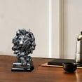 thumbnail image 6 of wtgtog Resin Lion Ornament, Resin Material Exquisite Craftsmanship, Unique Design Decorative, For Living Room Study & Bookcase, Animal Figurine, 6 of 6