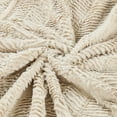 thumbnail image 6 of Home Soft Things Herringbone Faux Fur Throw - Beige - 50" x 60", 6 of 10