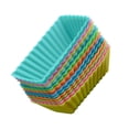 thumbnail image 3 of unbranded Reusable Cake Cups 24Pcs Muffin Molds Assorted Color for Home, 3 of 8