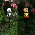 thumbnail image 3 of Solar Powered Garden LED Lights Panda Animal Lawn Ornament Waterproof Lamp, 3 of 8