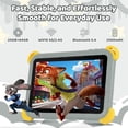 thumbnail image 3 of BESTSKI 7" AI Kids Tablet for Ages 3-12 — Android 16 with 20GB RAM and Parent Control, Gray, 3 of 7