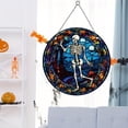 thumbnail image 4 of SMKE Halloween Acrylic Diamond Painting Kit with Ghost Pumpkin Design, Window Pendant Craft Set for Home Wall Garden Decor, DIY Hanging Ornament, 4 of 6