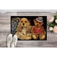 thumbnail image 2 of Carolines Treasures PPP3256MAT Cocker Spaniel Annie and Henri Door Mat Indoor Rug or Outdoor Welcome Mat 18x27 Doormat, 2 of 3