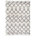 thumbnail image 2 of nuLOOM Roseanne Transitional Shag Runner Rug, 2' 6" x 8', Ivory, 2 of 4