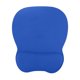 thumbnail image 1 of Nvzi Alfombrilla de ratón ergonómica con soporte de gel para la muñeca, con superficie de descanso de muñeca suave y base de PU antideslizante para oficina y hogar, 9,6 x 8,4 pulgadas, azul, 1 of 3