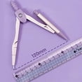 thumbnail image 4 of 7 Pieces Student Math Geometry Tool Set Drawing Compass (Pink), 4 of 7