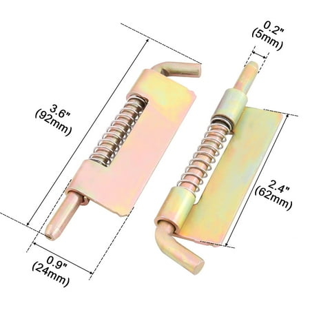 Hotel Iron Window Door Gate Spring Latch Lock 3 6 Inch