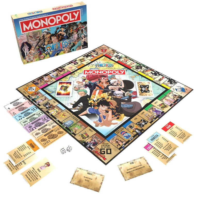 Monopoly One Piece Edition Board Games, 9 Count - Walmart.com