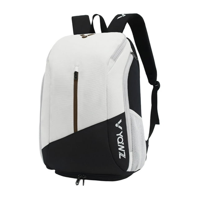 Mochila de Bádminton Perfecl Bolsa para Raqueta de Tenis Negro
