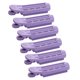 thumbnail image 1 of Juego de 6 ruleros para cabello en tono morado, ideal para crear rizos perfectos y volumen sin dañar tu melena. ¡Fácil de usar y apto para todo tipo de cabello!, 1 of 6