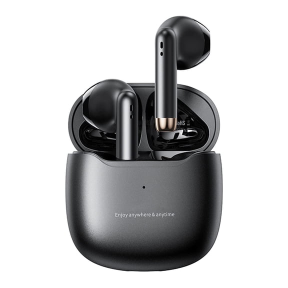 True Wireless Earbuds Purple Bluetooth 5.3 with Microphone for Working Out Noise Canceling Blue Tooth Ear Buds Deep Bass TWS Wireless Earphones with Charging Case in Ear Headphone for iPhone Android