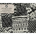thumbnail image 2 of Printed Cotton Canvas Fabric by Soimoi | Patchwork Design - Black | 56 Inch Wide | Sold by 10 Yard | Heavy Duty Craft & Upholstery Fabric, 2 of 7