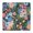 Pioneer Flower Floral-3, variant on Pioneer Flower Floral Print Pattern Square Fitted Tablecloth with Elastic Edge,Square Table Cover,Washable Elastic Table Cover for Home Kitchen Party Decor 34"x34"