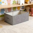 thumbnail image 5 of Foldable Storage Box Fabric Organizer Wardrobe Drawer Container Large Capacity Space Saving Stackable Storage For Clothes Toys Closet Bedroom Living Room Home Organization And Storage Use, 5 of 6