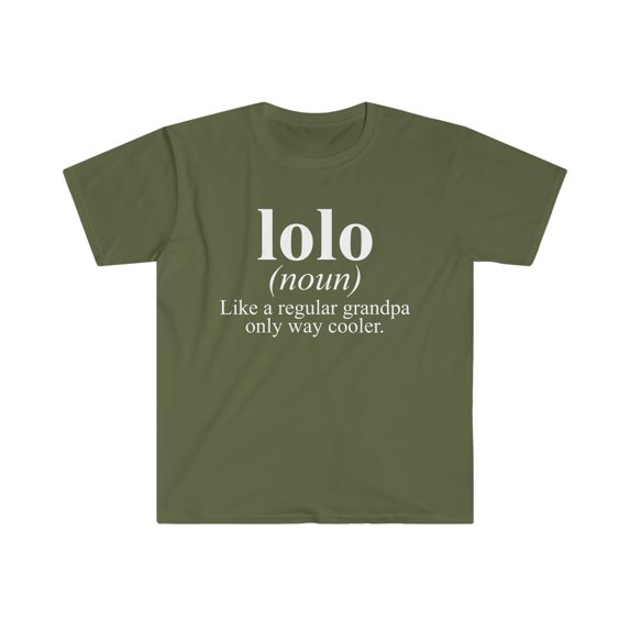 Lolo Grandpa Fathers Day Definition Shirt, Gifts, Tshirt, Tee