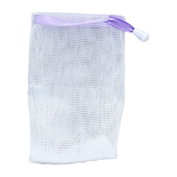 Bearachild Gel de ducha Bolsas de jabón Limpiador facial Cuerpo Baño Cara Burbuja Red Bolsa de espuma hecha a mano Suministros para el hogar Type3 NO3