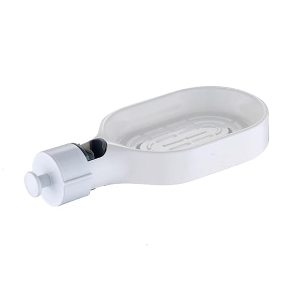 Modern Shower Stand with Sliding Soap Tray Space Saving Bathroom Accessories