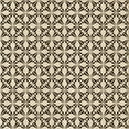 thumbnail image 1 of Ahgly Company Indoor Square Patterned Vanilla Gold Area Rugs, 5' Square, 1 of 6