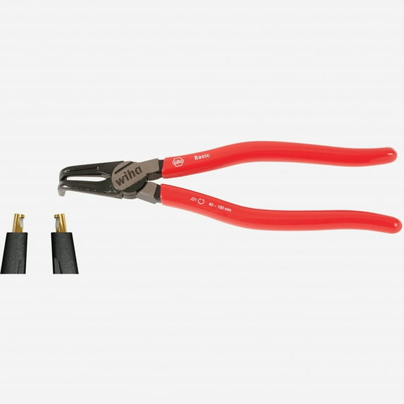 Wiha 34617 3-1/2 - 5-1/2" MagicTip 90 Degree Internal Ring Pliers
