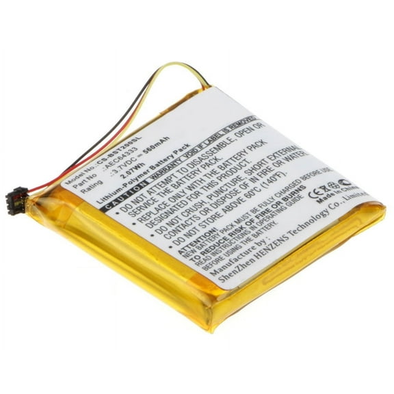 Replacement Battery for Beats AEC643333,PA-BT05,3.7V/560mAh