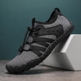 thumbnail image 4 of Men's Wide Toe Box Water Shoes Lightweight Breathable Barefoot Sneakers with Non Slip Sole Quick Dry Aqua Shoes for Beach Hiking Fishing Outdoor Sports, 4 of 9