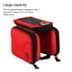 thumbnail image 3 of Naiovety Bolsa Universal para teléfono móvil con pantalla táctil de bicicleta, bolsas de travesaño de nailon a prueba de impactos para Ciclismo Rojo, 3 of 6