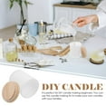 thumbnail image 5 of HLONK Empty Candle Jar Glass Candle Jar with Lid Candle Storage Container Candle Making Jar, 5 of 5