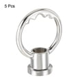 thumbnail image 3 of Uxcell M10 Female Thread Ring Shape Lamp Hanging Loop Silver Tone 5 Pack, 3 of 5