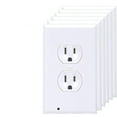 thumbnail image 1 of GuideLight LED Night Light Wall Outlet Coverplate - for Duplex Electrical OUTLETS (6 Pack), 1 of 5