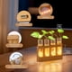 thumbnail image 3 of Estación de Propagación de Plantas con Luces LED Ajustables de 9 Velocidades, Terrario con Soporte de Madera y 4 Tubos de Ensayo., 3 of 5
