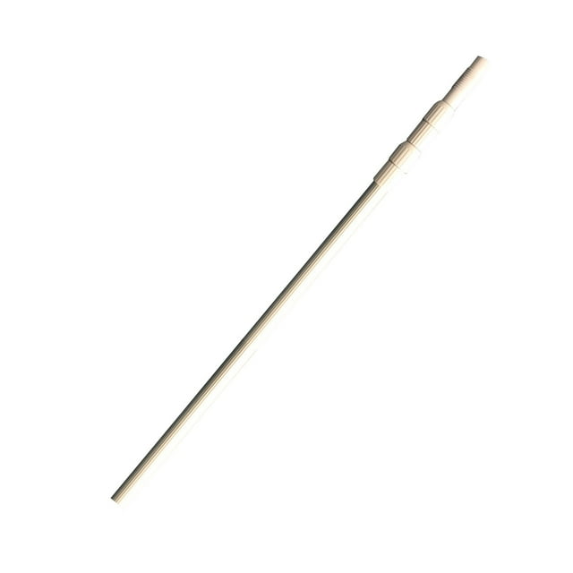 Adjustable Telescopic Pool Cleaning Pole Extendable Aluminum Handle for Skimmer, Rake, Vacuum, and Brush Attachments