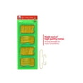 thumbnail image 4 of RNDs Ornament Hooks Christmas Tree Decorating Hangers- Metal Wire Ornament Hooks For Christmas Tree Decoration Hanging 300 Pack (Gold), 4 of 5