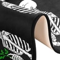 thumbnail image 6 of SKYSONIC 2'X6' Skeleton in Love Runner Rug with Rubber Backing, Valentine's Day Black Non Slip Entryway Rug Runner Washable Soft Area Rug Carpet for Hallway Bedroom Kitchen Decor, 6 of 6