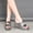 Silver, variant on WIZUTIZ Shower Slippers for Women Comfort Retro Slide Sandals Women Summer BOHO Jeweled Shiny Slippers Wedge Sandals Platform Heels Shower Shoes Beach Slide Sandals Indoor Slide Sandals Gifts