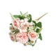 thumbnail image 2 of Ramo de flores artificiales de seda con vibrantes peonías para bodas, decoración del hogar, centros de mesa y eventos, longitud de 30 cm., 2 of 6