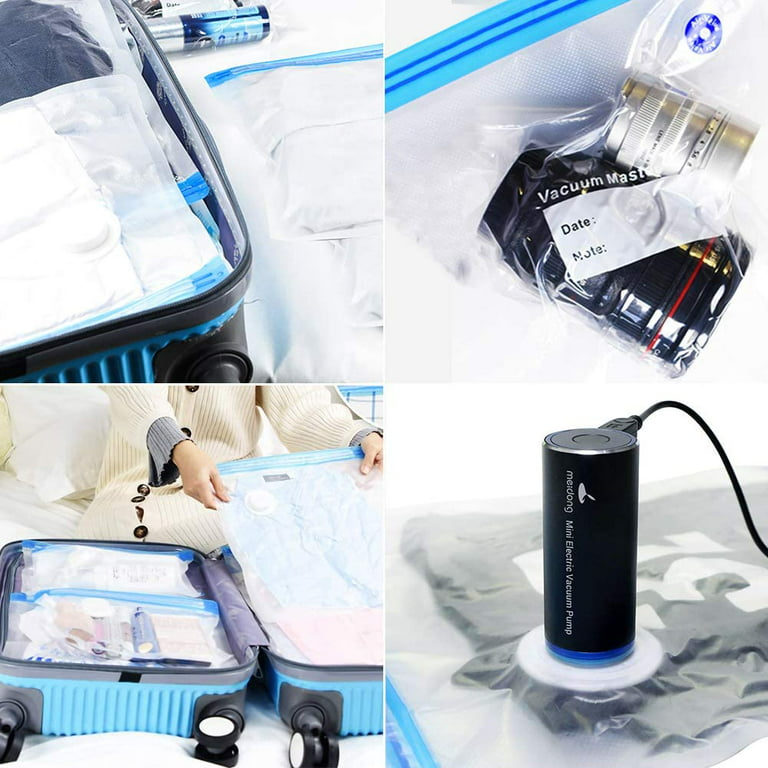 220V Powerful Vacuum Compression Bag Suction Pump Electric Air Pump For  Clothes Storage Travel Bags Shoe Motor Sealer Machine - AliExpress