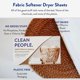 thumbnail image 3 of Sábanas suavizantes The Clean People Sweet Petals, paquete de 160, 3 of 6