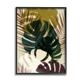 thumbnail image 2 of Stupell Industries Warm Summer Tropical Palm Fronds Monstera Leaves, 16 x 20, Design by Ian Winstanley, 2 of 5