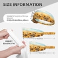 thumbnail image 2 of Sunflower Field Bliss Headbands for Women Men, Workout Elastic Sweat Band for Yoga Running Cycling Gym Exercise Non Slip Head Bands for Women's Hair, 2 of 5