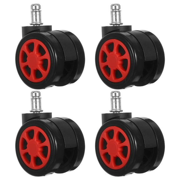 TABLZONE 4-Pack Gaming Chair Wheels Replacement Casters for Office and Furniture Chairs Smooth Rolling