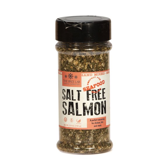 The Spice Lab No. 7023 - Salt Free Salmon Seafood Seasoning - Shaker Jar