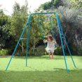 thumbnail image 1 of TP Small to Tall 2 in 1 Metal Single Swing Set, 1 of 9