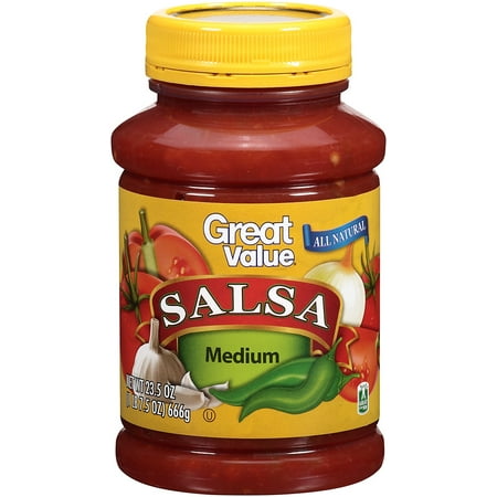 Great Value Medium Salsa, 23.5 Oz.
